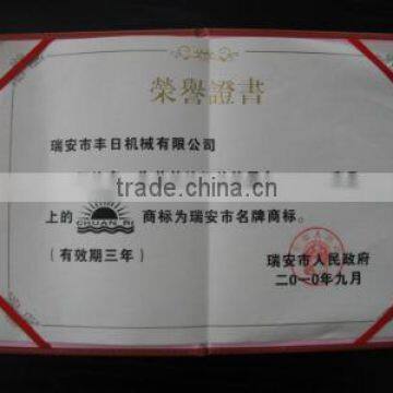 Famous trademark in China