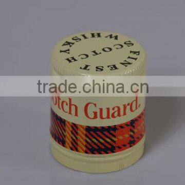 Outside Packing Case or screw bottle caps Aluminum Designable Printing Sheet, Costmetic Case Printing Sheet