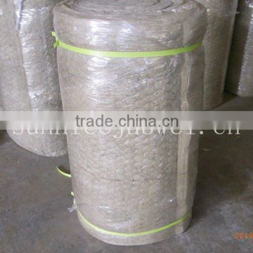 Rockwool insulation blanket with wire mesh