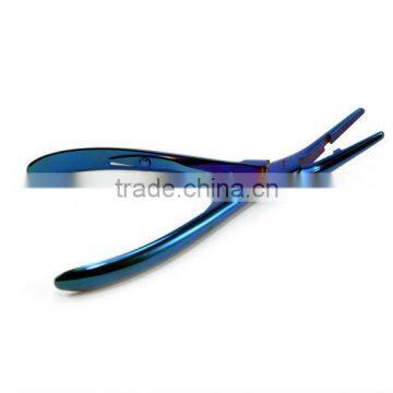 Professional Blue Titanium Color Hair Extension Tools Kit photo-3