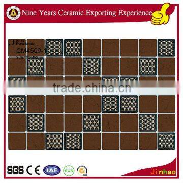 Bathroom decorative mosaic tile patterns for tables