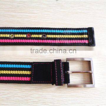 Factory Customized Canvas Sport Cotton Fabric Belt photo-4