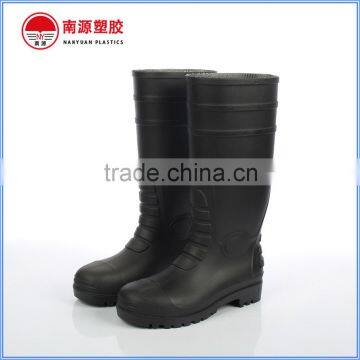 Whole Black Steel Toe PVC Safety Gumboots