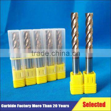 Solid Carbide Endmills in Milling Cutter