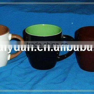 ceramic solid color mug