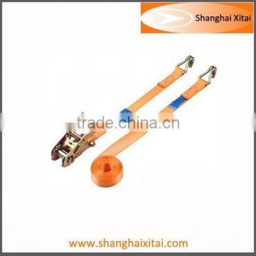 Ratchet lashing cargo lashing belt