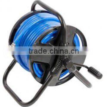 HAND CRANK AIR HOSE REEL , PU BRAID HOSE 5/16" X 30M (GS-1623N01)