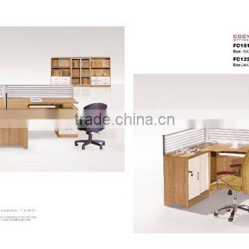 Cheap Factory Direct Modular Wooden Office Workstations Wholesale photo-6