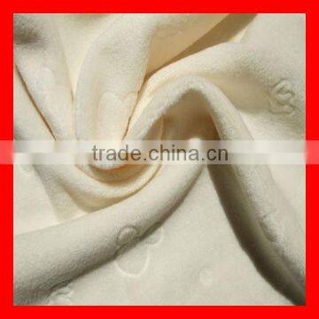 Polyester Embossed Faux Fur Fabric