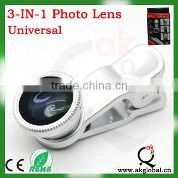 Magnetic lens wide angle Fish eye lens telephoto lens for iphone