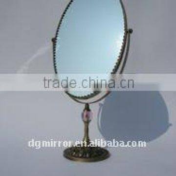 Classical Metal Table Standing Mirror