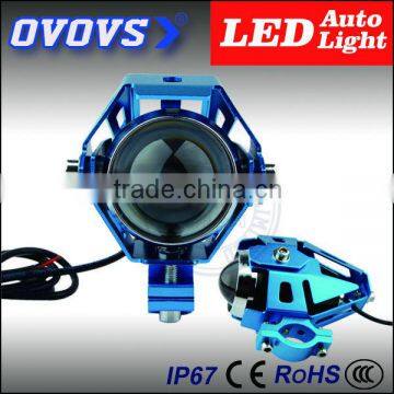 Spotlight 12w 12v u2 led motorcycle headlight/driving lamp c- ree for electric bike