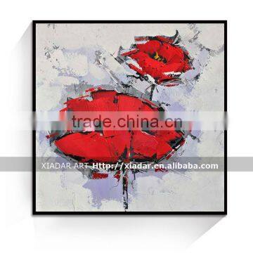 flower pot canvas painting