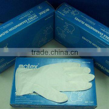 Powdered Exam Non Sterile Nitrile gloves