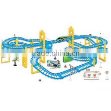 Electric toy race track for kids