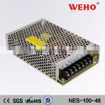 Nes series led smps (NES-100-48) 48v switch mode power supply 100w