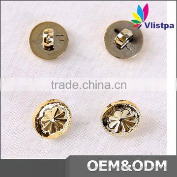Fancy 4 holes garland plastic suit buttons for garments Suits coats metal accessories for clothing