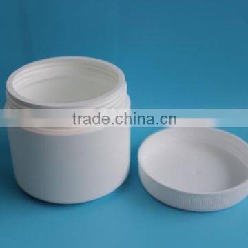 Workable Price Wholesale White PE Plastic Jar, 450ml 450g PE Cosmetic Jar photo-2