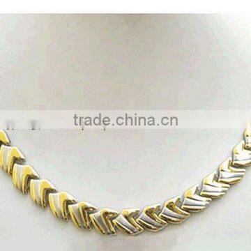 Wholesale Fashion Gold-plated Costume Necklace