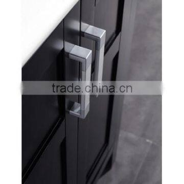 China Factory Beech Wood Simple Style Custom Made Bathroom Cabinets photo-3