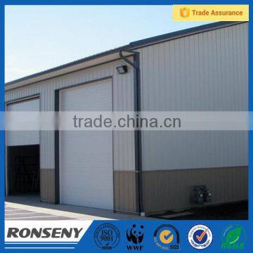 Corrugated steel roof