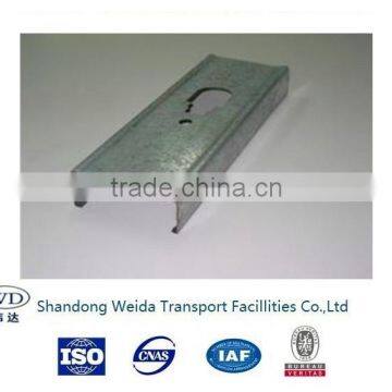 C Type Galvanized Highway Guardrail Post