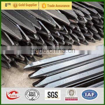 Australia Market black bitumen painted black star picket                        
                                                Quality Choice