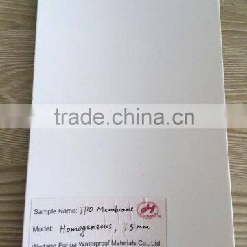 2016 New TPO Waterproofing Roof Membrane for Concrete Roof photo-3