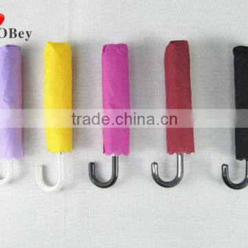 21"*8K Burgundy Three Fold Mini Umbrella photo-5