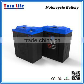 Motorcycle battery with a long recycle life Lithium motorcycle Battery