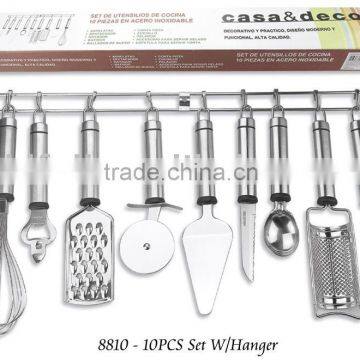 Kitchen Gadget, Kitchen Accessories 8810-10PCS Set W/Hanger