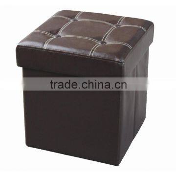 Shoe Storage Ottoman pu Stool photo-5