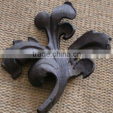 2012 new China Shangdong BX hot metal goods/ decoration of gate and fence /cast steel flower