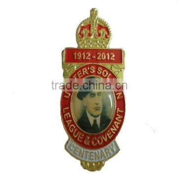 2015 High quality and fashion custom metal pin badge