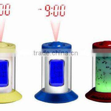 colour projector clock