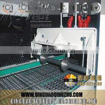 CE Approved Wire Mesh Conveyor Shot Blasting Machine