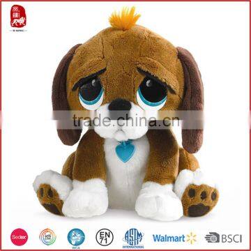 Big Eyes Sitting Soft Plush Dog Toys Promotion Gifts Wholesale