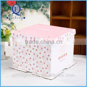 Custom Wedding Cake Box Design