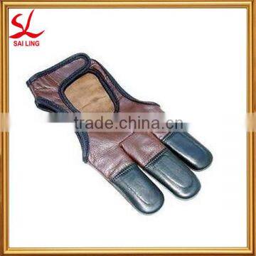 Achery Traitional Draw Hand Leather Glove Longbow Flat shooting Glove Men's Hunter
