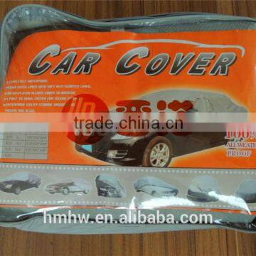 PEVA/ Polyester / non-woven dust proof and sun protection car cover with low price and fast delivery time