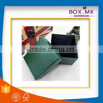 Hot Sale Factory Price Square Green Packaging Watch Box