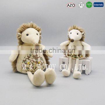 New Product Custom Production Small Plush Hedgehog Toys for Baby