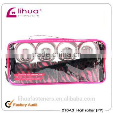 DIY Colour Graph Plastic Core Nylon Hair Rollers