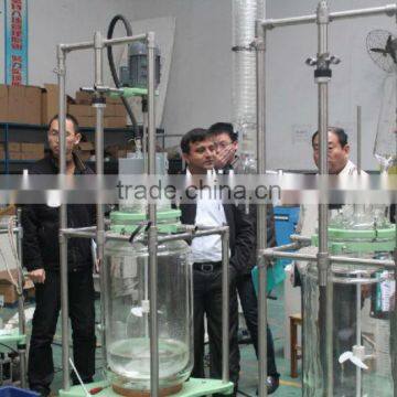 GR-100L jacketed glass reactor made in China