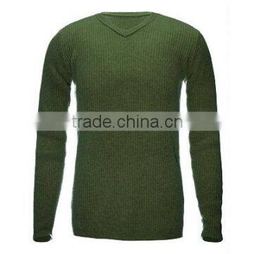 Sweater Men Knitted China V-neck Cashmere Wholesale Custom Sweater photo-2