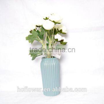 Elegant white Rose with ceramic pot