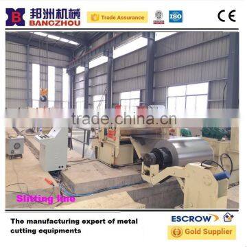 Galvanized steel roll Slitting line