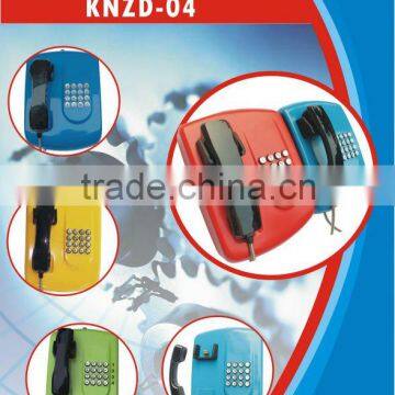 IP55 Telephone With Sim Card KNZD-04 Waterproof Corded Telephone for Bank Office Telephone