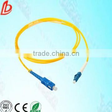 9/125 simplex sc/upc-lc/upc fiber optic patch cables