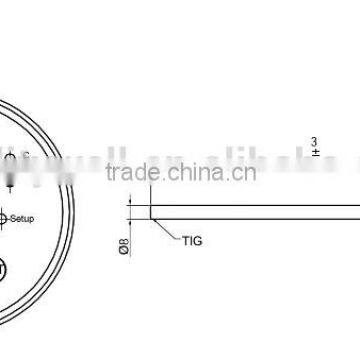 Digital Thermometer Water Proof Big Display Screen photo-2